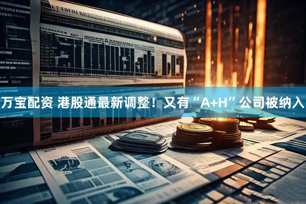 万宝配资 港股通最新调整！又有“A+H”公司被纳入